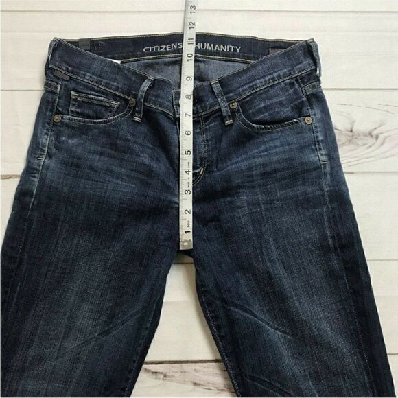 Citizens Of Humanity Womens Blue Mid Rise Pockets Bootcut Leg Denim Jeans Sz 27 - Picture 8 of 11